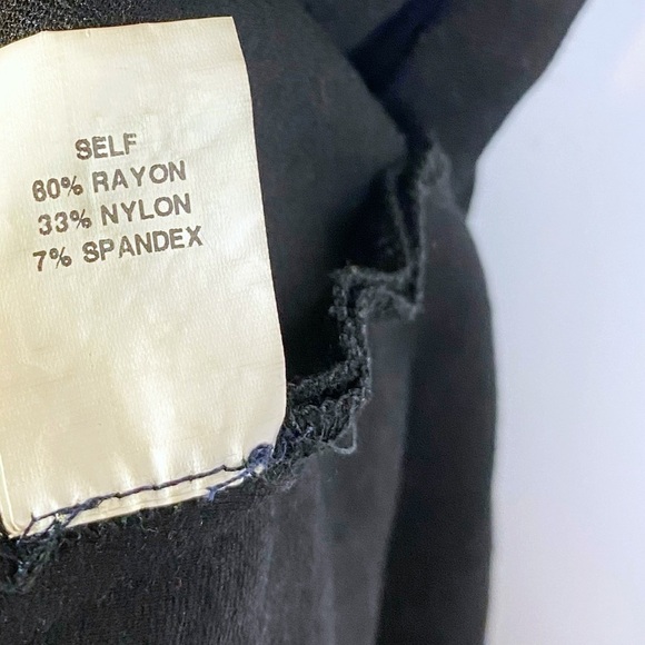 Decode 1.8 Drop Waist off shoulder Pleated Dress Size 2 In Black/Blue - Picture 8 of 8